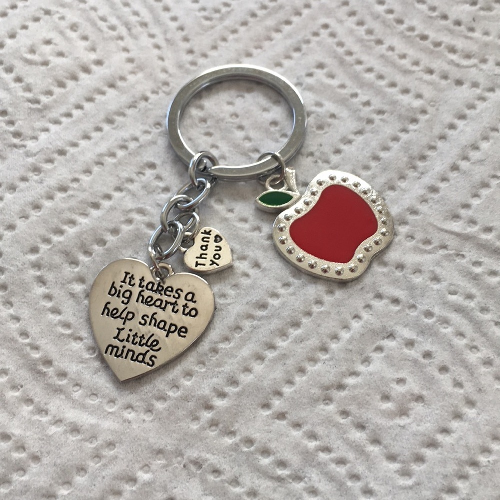 Teacher appreciation key chain